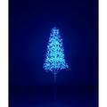 Queens Of Christmas 5 ft. Blue Starburst LED Tree LED-TR3D05-LBL